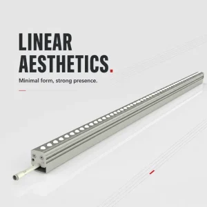 Crane 30x40mm Slim LED Linear Light 1000mm Aluminum Alloy IP65 RGBW Waterproof Exterior Building Facade Contour Bar