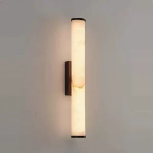 Creative Bedside Nordic Luxury Design Decoration Wall Lamps Interior Indoor Marble Minimalist Line Led Modern Wall Lamps
