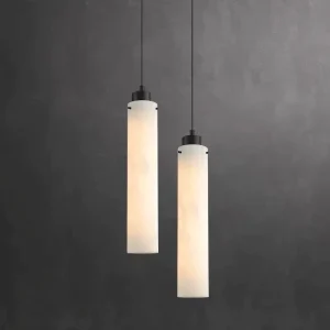 Creative Design Alabaster Chandeliers LED Pendant Lights for Home Dining Living Room
