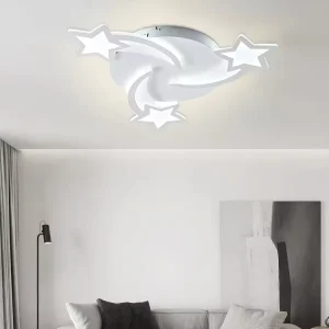 Creative Flower Shape Home Decorative Ceiling Lamp Indoor Living Room Bedroom Modern Luxury Iron Acrylic Led Ceiling Lights