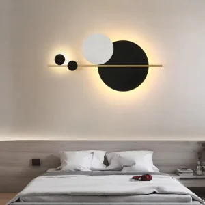 Creative Minimalist Wall Lamp LED Background Nordic Modern Luxury Crystal Wall Lamps Living Room Hotel Decor Acrylic Wall Lights