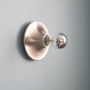 Creative Modern Bedroom Wall Mounted LED Yellow Chrome Gold Red White Decorative Lamp