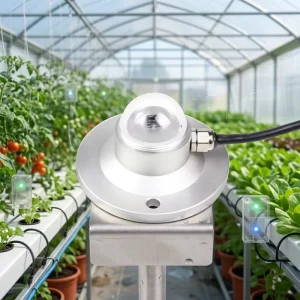 Crop Canopy Optical Solar Radiation Pyranometer Sensor 300-1100nm 0-2.5V for Plant Photosynthesis Light Use Efficiency