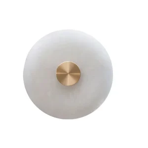 Cross border Spanish Natural Marble Nordic Light Luxury Bedroom and Living Room Bedside Wall Lamp Modern Designer