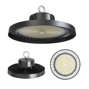 Cross-border for Industrial Mining Lights UFO-shaped Aluminum Factory Workshop Lighting ETL/DLC Certified 1-10V Dimmable 5-Year