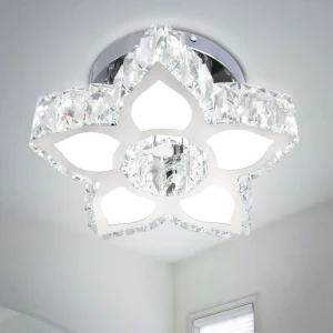 Crystal LED Ceiling Light 20W Chandelier Lamp
