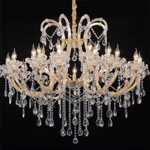 Crystal Pendant Chandelier Living Room Home Light Indoor Elegant Lamp Fixture Customization Hotel Villa Banquet Hall Decoration