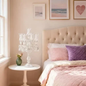 Crystal Table Lamp for Home Living Room Decorative Lighting