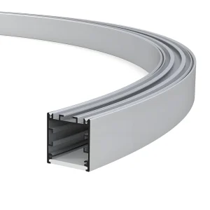 Curved LED Light Round Aluminum Profile Customized D600mm D800mm D900mm Circle Ring Office Pendant Light Flexible Designs