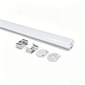Custom 1M 3M Three-side Linear LED Strip Channel Light Aluminum Profile 15x19mm Recessed T-Profile