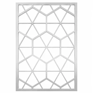 Custom 3D Cube Geometric Laser Cut Aluminum Panel for Partition Screen and Wall Decoration