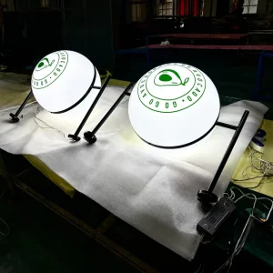 Custom Acrylic Light Box Logos Outdoor LED Light Boxes Signages for Business Logos Show