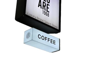 Custom Acrylic Light Box Sign Full Illuminated Waterproof Wall Mounted Logo for Shopfront