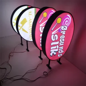 Custom Advertising Illuminated Light Box Signs