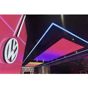Custom Advertising Light Boxes Indoor Wall Lightbox Signboard Display Fabric Fronted Dynamic LED Light Box
