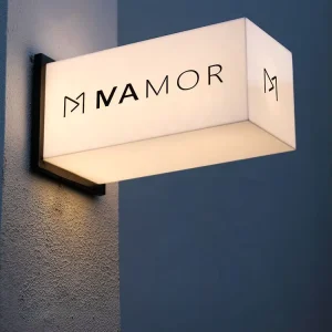 Custom Advertising Light Boxes Restaurant Cafe Led Illuminated Sign Led Light Box Signage Letter Light Box