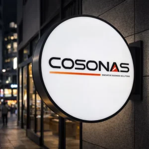 Custom Advertising Light Display Sign Acrylic LED for Outdoor Coffee Wall Shop Sign Acrylic Light Box