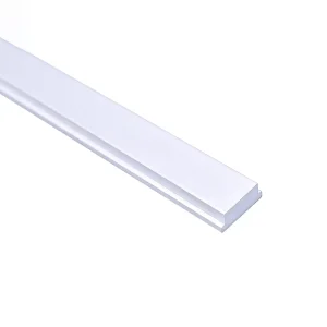 Custom Aluminium LED Strip Housing Extruded Linear Slot LED Aluminum Profiles