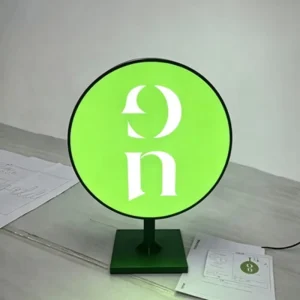 Custom Aluminum LED Light Box Sign IP65 Waterproof Advertising Light Boxes Outdoor Hanging Light Signs