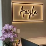 Custom Backlit 3D LED Signage Outdoor Stainless Steel Letters for Decoration with LED Strips Light Source