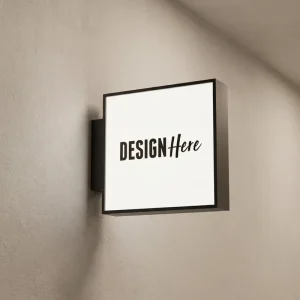 Custom Caisson lumineux Publicitaire Round Advertising Light Boxes Signage for Business Shop Sign Lights Led Light Box Signs