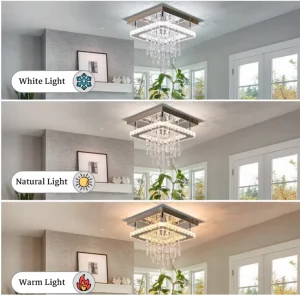 Custom Chandelier Lights Ceiling Lamp Decor Luxury for Home Bedroom or Living Room Hallway Crystal Lights
