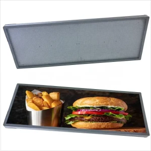 Custom China Supplier Outdoor Wall Mounted Animation Effect Display Menu Advertising LED Dynamic Light Box