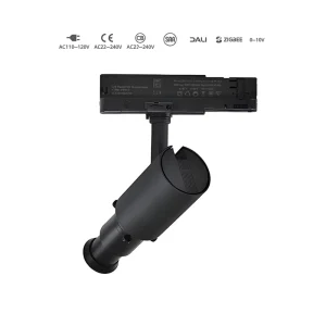 Custom Color 20W 30W COB LED Track Lights Dimmable Commercial Spotlight with 5 Year Warranty for Shop
