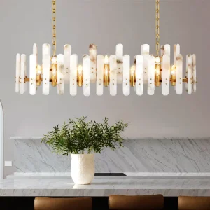 Custom Commercial Modern Lighting Luxury Pendent Lights for Home American Design Big Lighting Fixtures Large Linear Chandeliers