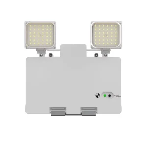 Custom Design High Brightness LED Emergency Twin Spot Light Non Maintained LifePO4 Battery 1720lm 3Hrs Emergency IP65 Waterproof