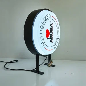 Custom Designed LED Vacuum Light Box Signage Rectangle Outdoor Business Store Display Advertising Sign Equipment
