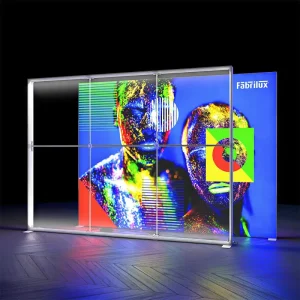 Custom Double Sided SEG Light Box LED Backlit Fabric Signage Hanging Advertising Light Box