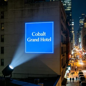 Custom High Lumen LED Advertising Light for Business Wall and Floor Projection