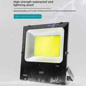 Custom High Power LED Flood Lights 100W Waterproof Project Lighting Applicable for Construction Sites Factories Courtyards