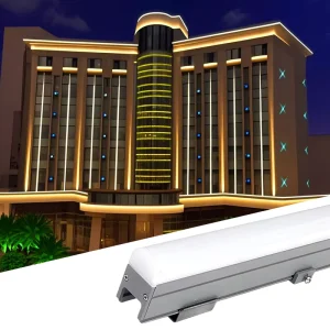 Custom IP65 RGB Outdoor Facade Building Linear Architectural Aluminum LED Profile Light Decorative Lighting for Exhibition
