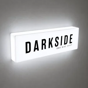 Custom Indoor Outdoor Wall Mounted LED Light Box Sign IP65 Waterproof Acrylic Illuminated Sign for Market