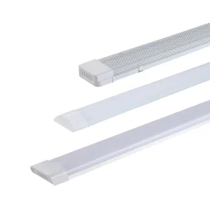 Custom Industrial LED Batten Light Factory IP54 Waterproof Oval Aluminum PC High CRI>80 2600K-7000K Color Temp 5-Year Warranty