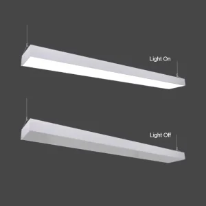 Custom LED Aluminum Profile Ceiling Suspend Mounted CCT Linear Light for Home Office Industrial Commercial