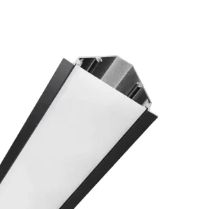 Custom LED Aluminum Profile for Recessed Ceiling Lighting and Modern Interior Decoration Projects