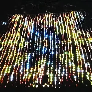 Custom LED DMX RGB Christmas Curtain Light OEM IP65 Outdoor
