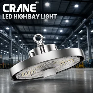 Custom LED High Bay Lights 240W Bulk Supplier 5 Year Warranty Commercial Light for Mechanical Shop Factory Workshop