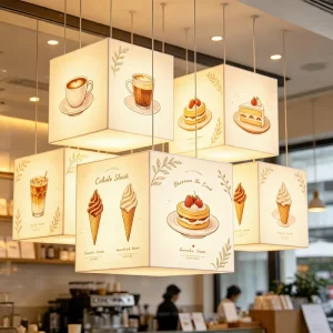 Custom LED Lightbox LED Cube Display 3D Advertising Screen Remote Control for Indoor Outdoor Business Shop