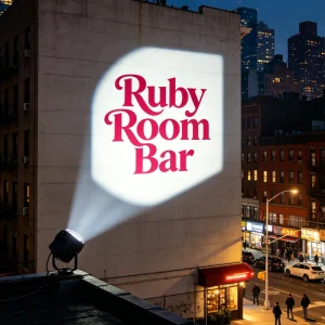 Custom LED Logo Projector Outdoor Waterproof Gobo Light for Commercial Wall Floor Shop Sign Display