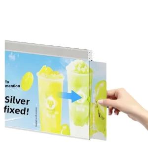 Custom LED Ultra-Thin Double-Sided Pull-Frame Light Box Aluminum Alloy Frame RGB Color 10000 Lumens Brightness