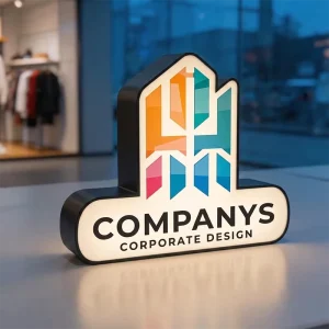 Custom Led Illuminated Light Box Signage Logo Display Advertising Board Wall Decor for Commercial Business Use