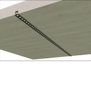 Custom Led Lighting Strip Aluminium Profile Cabinet Recessed Extrusion Aluminum Light Led Housing for LED Display