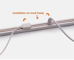 Custom Length Solutions for Professional Shelf Lighting 1m-2.5m Surface Mounted Tracks in Retail Environments