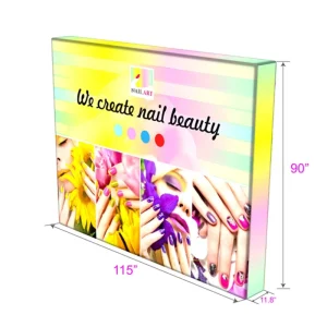 Custom Logo Cabina De Caja De Luz Light Box Booth LED Light Box Pop up Display Backlit SEG Lightbox for Trade Show Exhibition