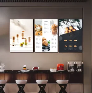 Custom Logo LED Sign Light Box for Store Advertising Display Indoor Outdoor Use