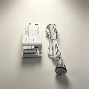 Custom Logo Touch Sensor On Off Switch AC 110 240V 400W Touch Light Switch for Wardrobe Showcase Lighting